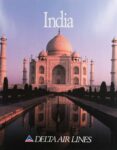 1990 Taj Mahal India Delta Air Lines
