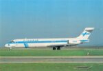 1994 Finnair McDonnell Douglas MD-87 Postcard OH-LMG, Paris CDG