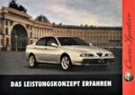 1998 Alfa Romeo 166. Das Leistungskonzept Erfahren