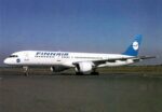 1998 Finnair Airlines Boeing 757-2Q8 Postcard at Sharjah