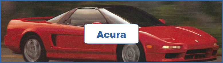 Acura Ad and Poster Collection
