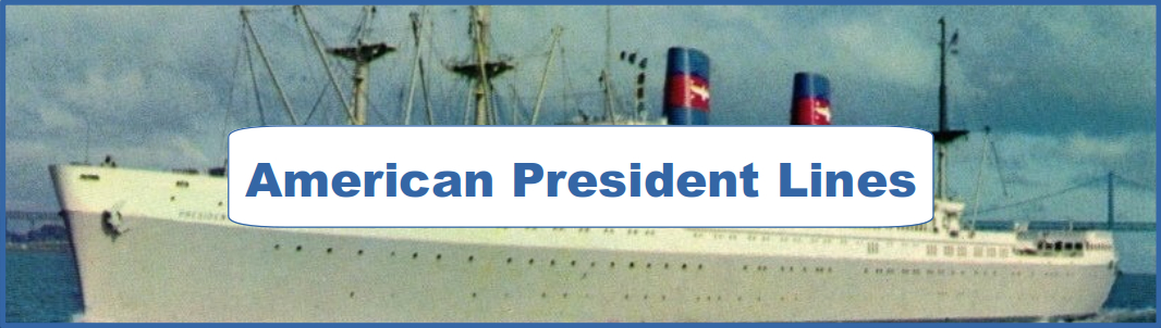 American President Lines Poster and Ad Collection