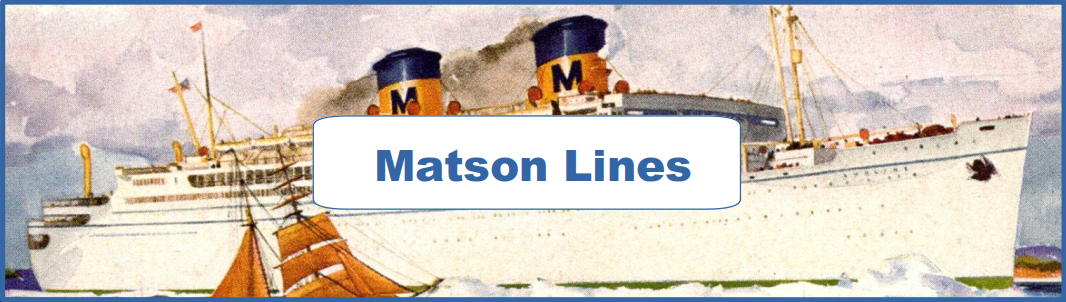 Matson Lines Poster and Ad Collection