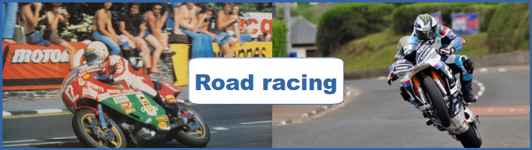 Road racing Poster and Ad Collection