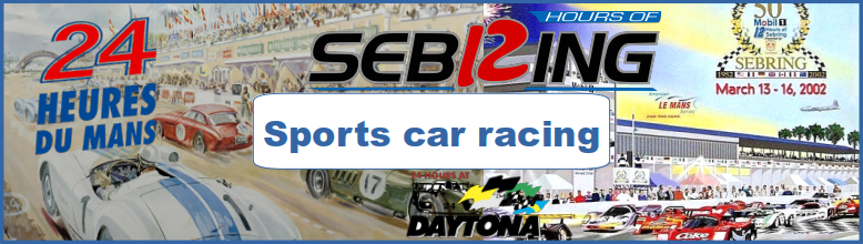 Sports Car Racing Poster and Ad Collection