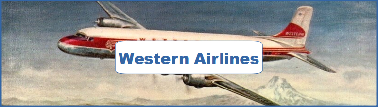 Western Airlines Poster and Ad Collection