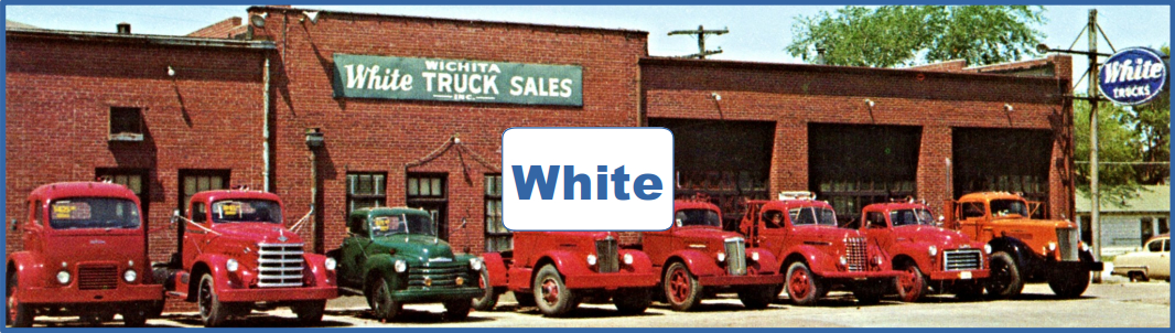 White Trucks Ad and Poster Collection