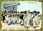 1900 Au Bon Marché. La Vie Maritime. La Menoeuvre du Cabestan