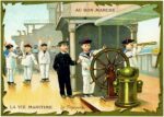 1900 Au Bon Marché. La Vie Maritime. La Timonerie