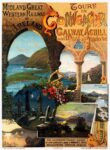 1900 Midland Great Western Railway of Ireland. Tours in Connemara Galway, Achill and West of Ireland