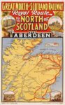 1914 Great North of Scotland Railway (GNSR) Royal Route to the North of Scotland via Aberdeen