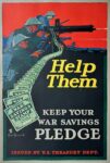 1917 Help Them. Keep Your War Savings Pledge