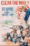 1918 Clear-The-Way-!! Buy Bonds Fourth Liberty Loan