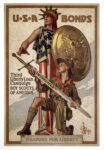 1918 USA Bonds. Third Liberty Loan Campaign Boy Scouts Of America