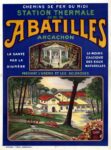 1920 Chemins de Fer du Midi. Station thermale des Abatilles, Arcachon
