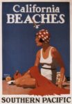 1923 California Beaches. Southern Pacific