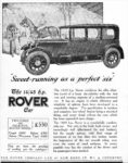 1925 Rover 14-45 H.P. Saloon. ' Sweet-running as a perfect 'six'