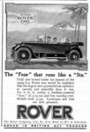 1925 Rover 14-45 Tourer. The 'Four' than runs like a 'Six'