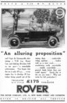 1925 Rover 9-20 Tourer. 'An alluring proposition'