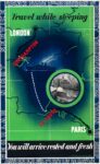 1930 French State Rys. Southern Ry. Travel while sleeping. London. Paris. You will arrive rested and fresh