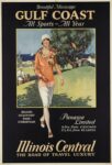 1933 Beautiful Mississippi. Gulf Coast. Panama Limited. Illinois Central. The Road Of Travel Luxury