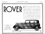 1934 Rover Ten Saloon