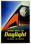 1937 Southern Pacific's New Daylight. Los Angeles - San Francisco