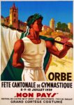 1939 Orbe. Fête Cantonale de Gymnastique