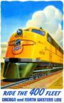1939 Ride The '400' Fleet Chicago and North Western Line