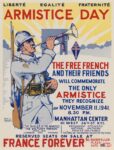 1941 Armistice Day. The Free French And Their Friends