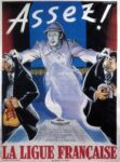 1942 Assez! Ici Repose Un Soldat Francais Mort Pour La Patrie. La Ligue Francaise