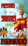1942 Fiestas de las Santas. Mataro