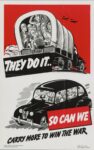 1942 They Do It.. So Can We. Carry More To Win The War