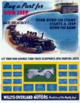 1943 Buy a Part for Our Jeep. Back The Attack! Your Bond Or Stamp Starts A Jeep Down The Ramp (2)