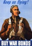 1943 Keep us flying! Buy War Bonds