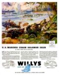 1943 Willys Jeep. U.S. Marines Crash Solomon Isles