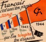 1944 Francais c'est avec ton propre sang...que l'on rougira ton drapeau