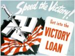 1944 Speed the Victory! Get into the Victory Loan