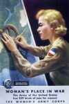 1944 Topographic Draftsman Army Ground Forces. Woman's Place In War. The Women's Army Corps