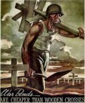 1944 War Bonds Are Cheaper Than Wooden Crosses