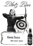 1945 Blatz Beer. Good Taste that never misses