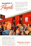 1945 Railroading Is People. Pennsylvania Railroad