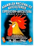 1946 Asamblea Nacional de Avicultores y Exposicion de Avicultura Barcelona