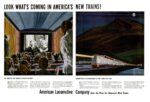 1946 Look What's Coming In America's New Trains! American Locomotive Company