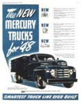 1948 Mercury Trucks for '48. Smartest Truck Line, Ever Built