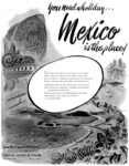 1951 You need a holiday... Mexico is the place!