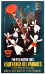 1952 Fiesta Mayor 1952 Vilafranca Del Panades
