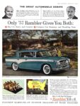1957 Rambler, Big Car Room and Comfort, Compact Car Economy