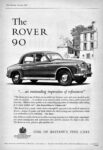 1957 Rover 90. '... and outstanding impression of refinement'