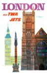 1958 London Fly TWA Jets